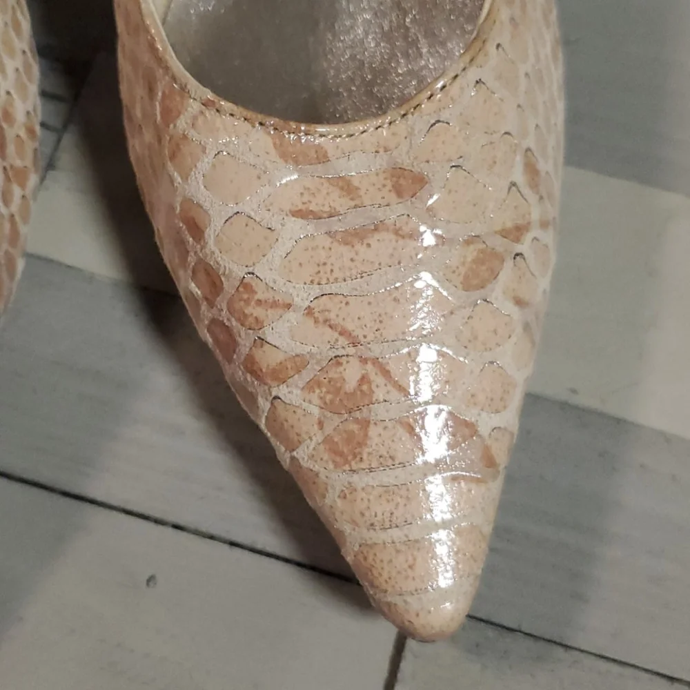 Ros Hommerson snakeskin heels 5.5m